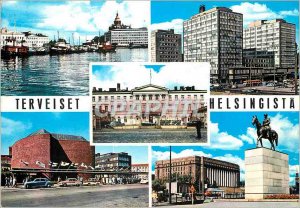 'Postcard Modern Helsinki Helsinki Finland The Finnish National Theater Presi...
