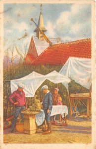 Lot272 afflighem the chapel of the hermitage at the time of procession belgium