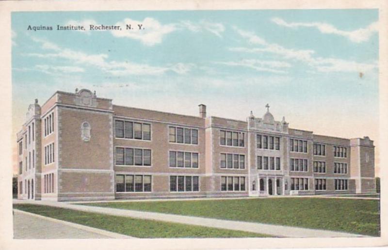 New York Rochester The Aquinas Institute 1929