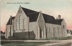 Calgary Alberta Church Of The Redeemer Postcard G77
