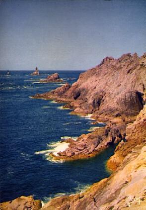 POSTAL 57139: La Pointe du Raz (Sud Finistere) La vue generale