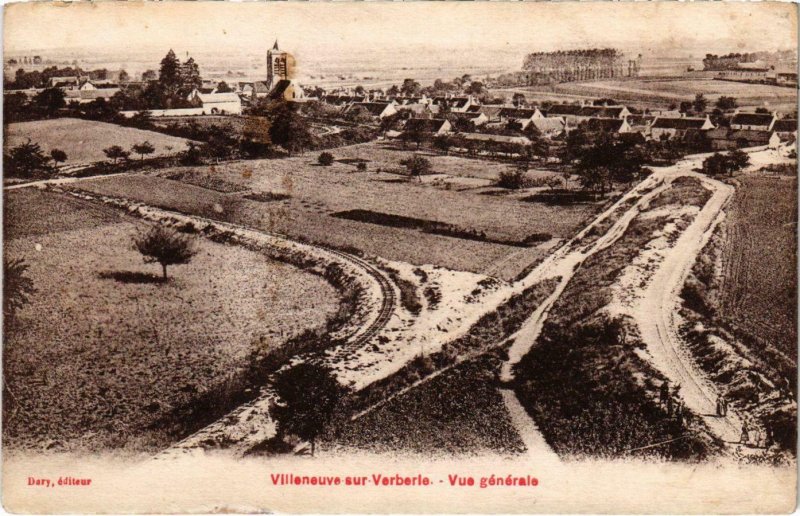 CPA Verberie - Villeneuve-sur-Verberie - Vue Generale (1032457)