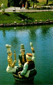 Canada Edmonton Storyland Valley Children's Zoo Rub-a-Dub-Dub Three Men ...