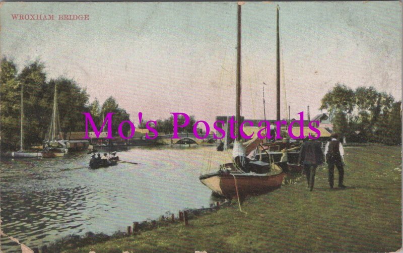 Norfolk Postcard - Wroxham Bridge   HM417