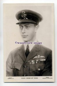 r0842 - Duke of York who became King George VI - postcard