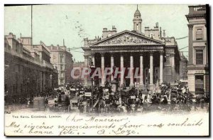 Postcard Old London The Royal Exchange