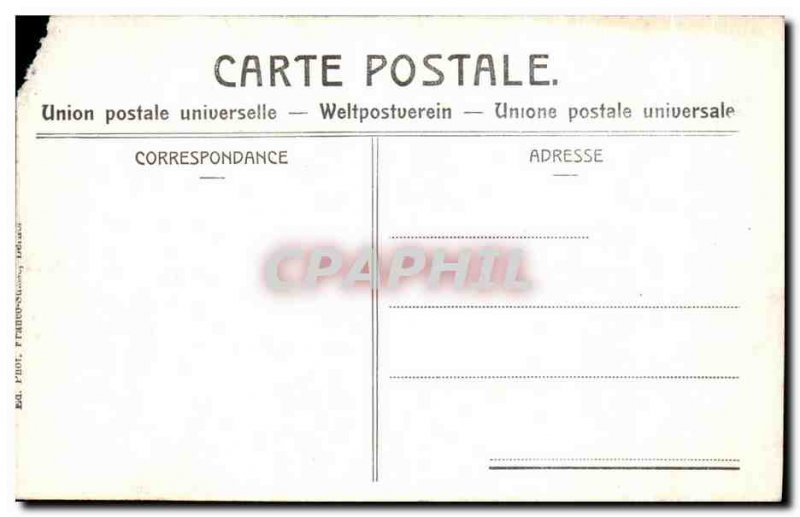 Old Postcard Glacier des Bossons