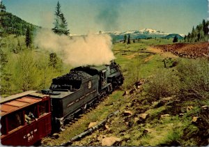 Trains Cumbres and Toltec Scenic Passenger Train Between Chama New Mexico and...