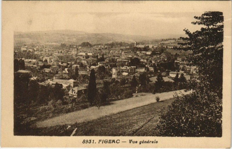 CPA FIGEAC - Vue Generale (123046)