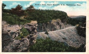 Vintage Postcard 1918 Brady's Point Signal Mountain R.R. Chattanooga Tennessee