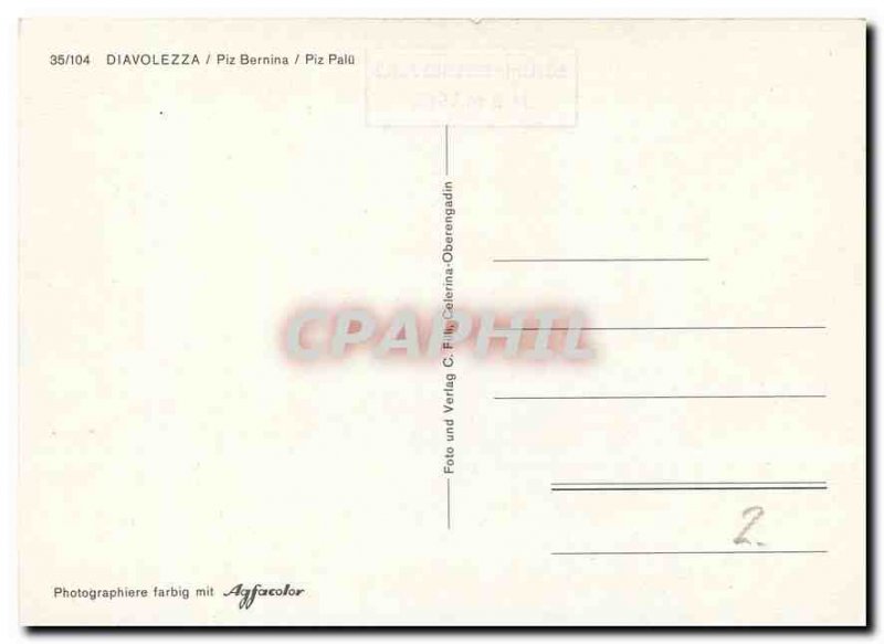 Postcard Modern Diavolezza