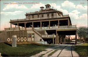 Attleboro Massachusetts MA Casino Gambling Talaquega Park c1910 Vintage Postcard