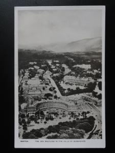 Derbyshire: Panoramic View BUXTON The Spa Nestling in the Hills RP Old Postcard