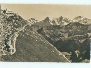 old rppc NICE VIEW Jungfrau By Bern & Valais Switzerland i1771