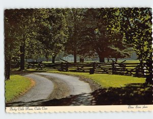 Postcard Becky Cable House, Cades Cove, Townsend, Tennessee