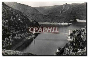 Cantal Auvergne Modern Postcard Valley of Truyere Bridge TREBOUL and bottom r...