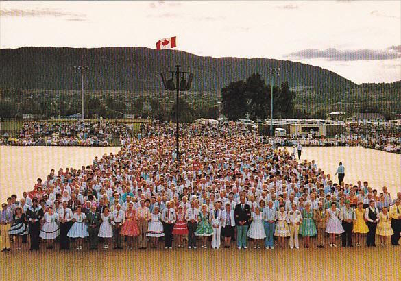 Grand March British Columbia Square Dance Jamboree Penticton Canada