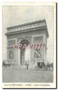 Old Postcard Collection Diary Paris Arc de Triomphe