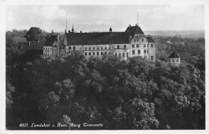 L155 Germany Landshut a. Isar, Burg Crausnitz. vintage postcard