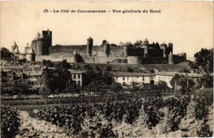 CPA Carcassonne Vue Generale du Nord FRANCE (1012920)