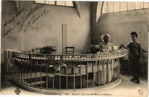 CPA PUY-de-DOME - ROYAT - Source St-Mart interieur (245054)