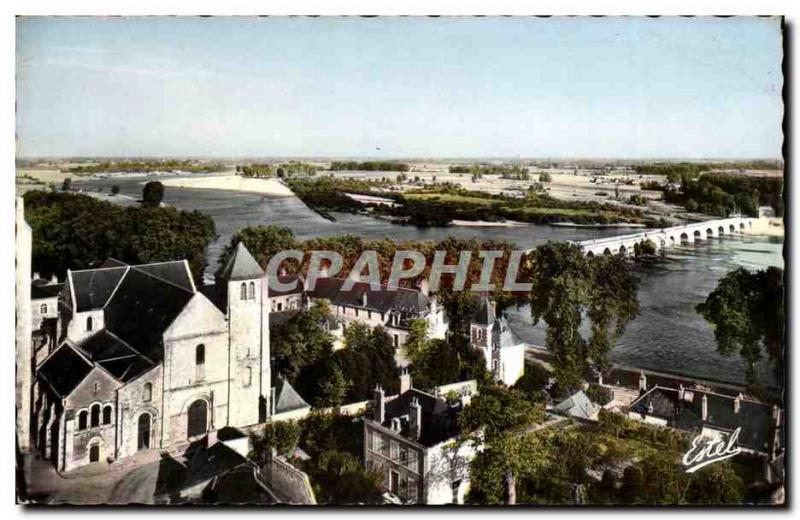 Beaugency - View of the Loire Valley taking the Tour Saint Firmin - Old Postcard