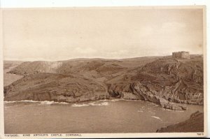 Cornwall Postcard - Tintagel - King Arthur's Castle - Ref 16412A
