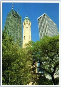 Postcard - Upper Michigan Avenue - Chicago, Illinois