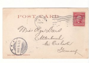 Main Street, Dayton, Ohio, Vintage 1902 Undivided Back Postcard