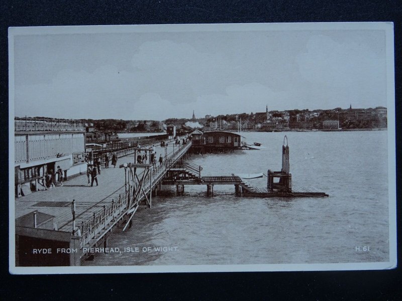 Isle of Wight Collection x 4 RYDE Views c1930 Postcards by Valentine