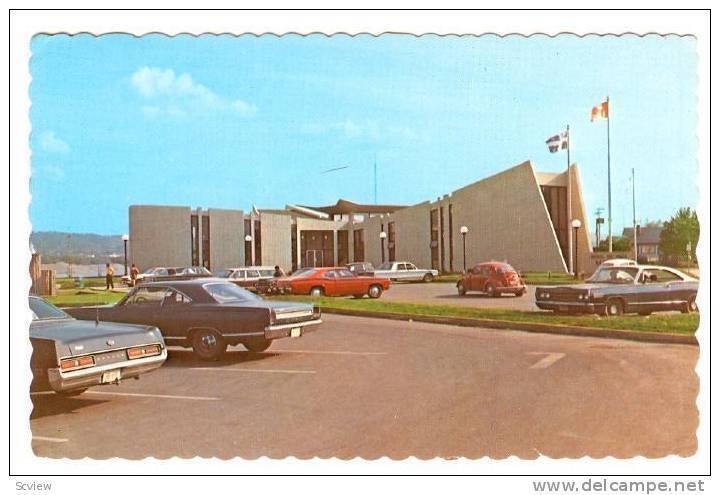 L'hotel de ville de Matane Matane Town Hall, Quebec,  Canada,  PU_1976