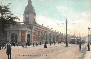 Lot365 UK Leicester railway station midland  tramway tram