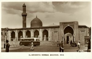 iraq, BAGHDAD BAGDAD بَغْدَاد, Al-Adhamiya Mosque, Bus (1930s) Dingzian D.B. 79 