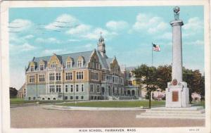 Massachusetts Fairfield High School 1930 Curteich