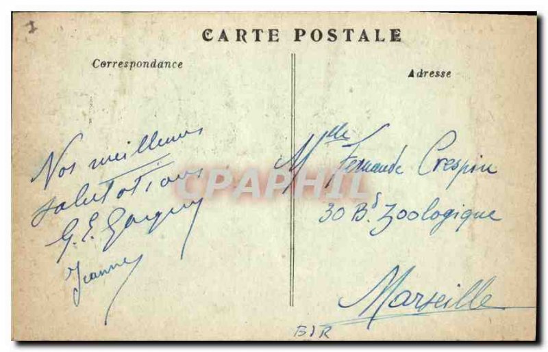 Postcard Old Paris Pantheon