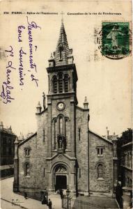 CPA PARIS 12e-Eglise de l'Immaculée Conception de la rue du Rendez vous (322853)