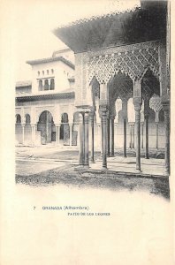 Lot 54 spain granada alhambra courtyard of the lions 2