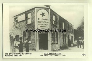 pp1657 - Early View of The Star Inn & Pub, in Freshwater - Pamlin postcard