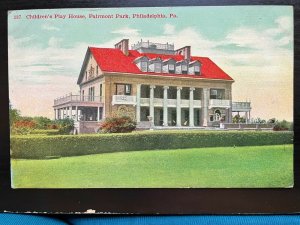 Vintage Postcard 1907-1915 Children's Play House Fairmont Park Philadelphia Pa.
