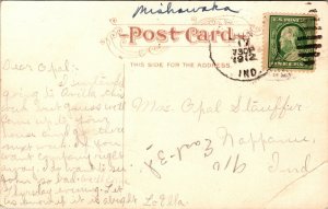 Two Postcards Post Office in South Bend, Indiana~138678