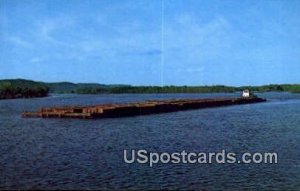 Mississippi Tow Boat - Great River Road, Wisconsin WI  