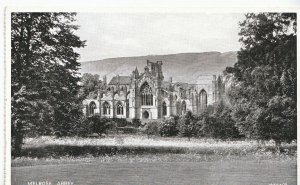 Scotland Postcard - Melrose Abbey - Roxburghshire   ZZ3237