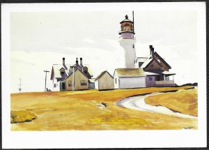 US Cape Cod.  Highland. North Truro.  Watercolor over Graphite.  unused.