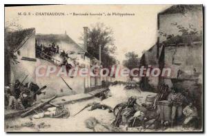 Postcard From Old Chateaudun Barricade Tournee Philippoteaux