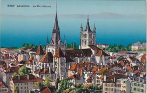 Switzerland Lausanne La Cathedrale