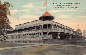 J84/ Cleveland Ohio Postcard c1910 Euclid Beach Park Dancing Pavilion 46