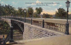 Missouri Kansas City Anderson Avenue Bridge Gladstone Boulevard