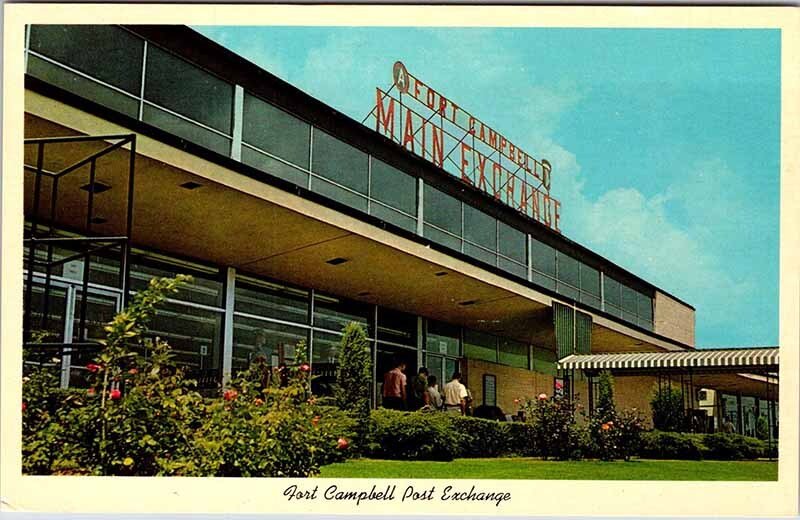 Postcard MILITARY SCENE Fort Campbell Kentucky KY AL9431