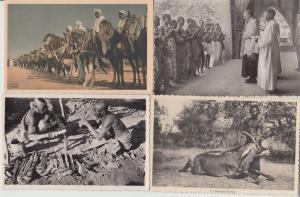 CHAD TCHAD A.E.F. ETHNIC TYPES AFRICA AFRIQUE WITH BETTER 35 CPA (pre-1940)