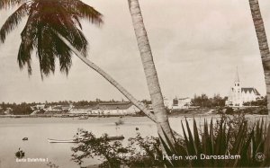 RPPC Postcard Dar es Salaam Tanzania German East Africa Serie Ostafrika 1